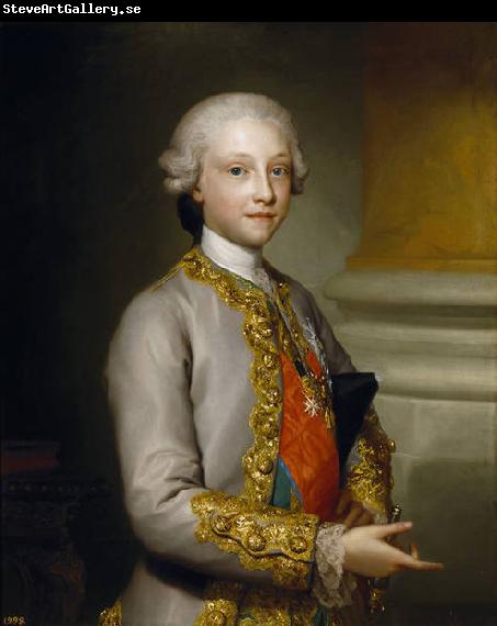 Anton Raphael Mengs Portrait of the Infante Gabriel of Spain